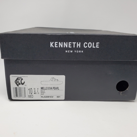 NIB Kenneth Cole Mello Eva Pearl Sandals Size 10 - Picture 10 of 15